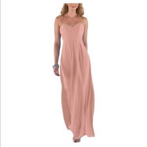Sorella Vita 8405 Blush Strapless Bridesmaid Dress